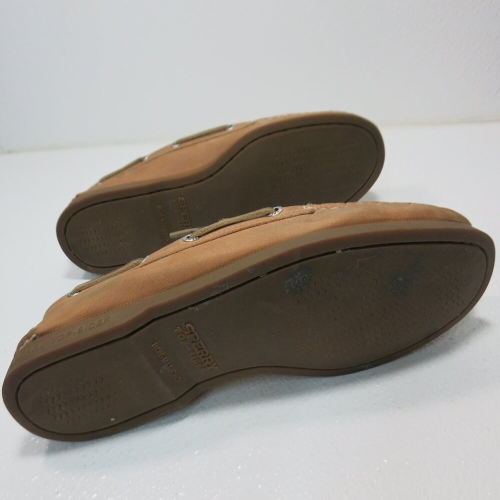 Sperry Top-Sider Nubuck Leather Boat Deck Shoes Men's Footwear Shoe's 7.5 W - Picture 3 of 6